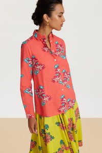 RECO PRIX : 115 // Accra Shirt Kimono Crisantemo Geranium