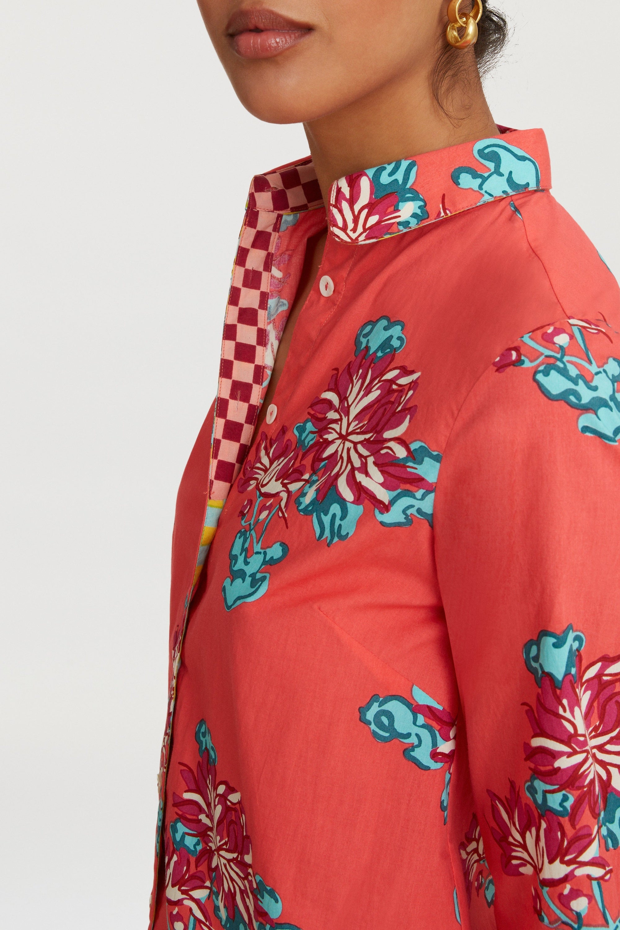 Accra cotton shirt - Neutral