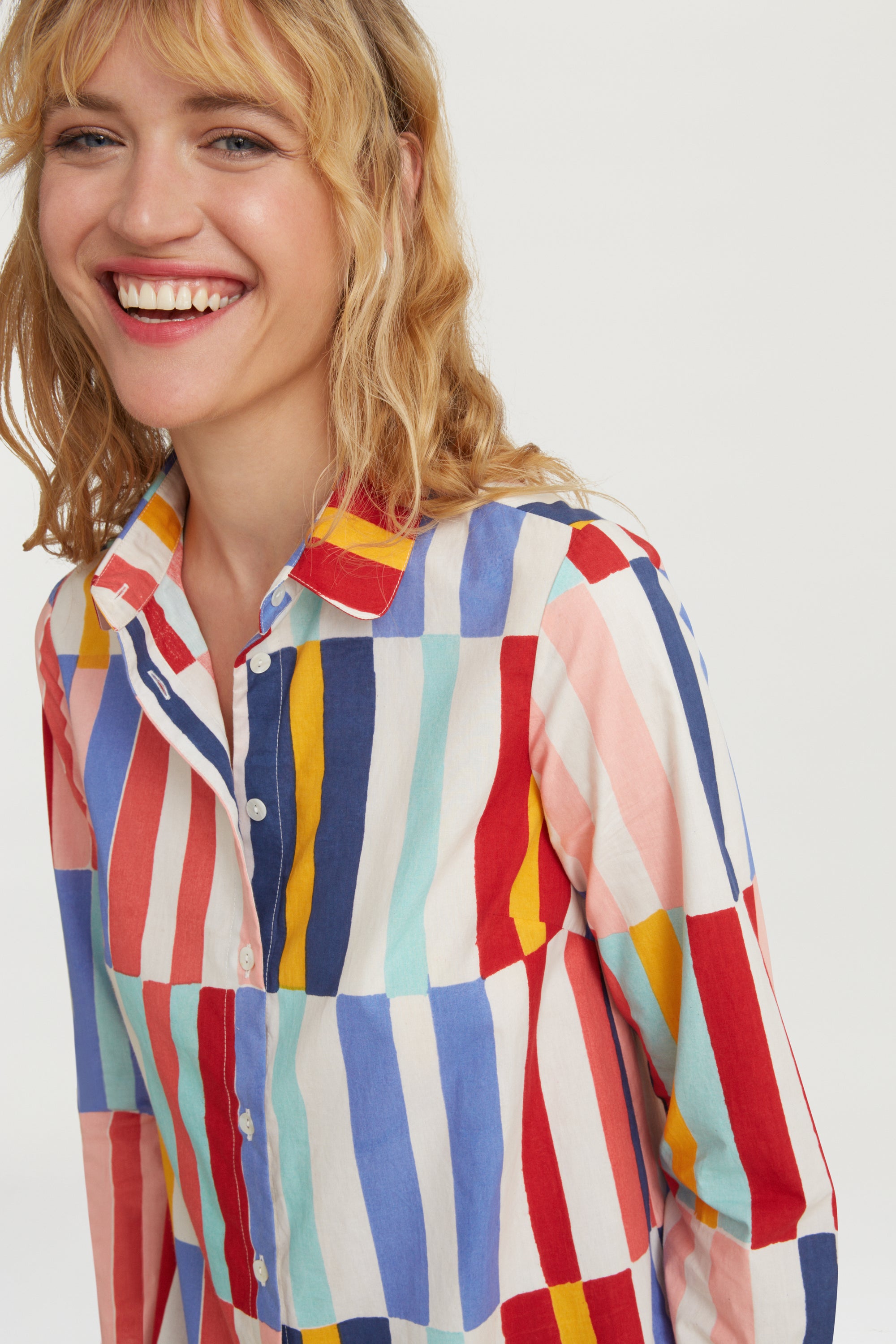 RECO PRIX : 115 // Accra Shirt Niagara Stripes Multicolor