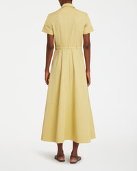 Robe longue Giselle - Custard