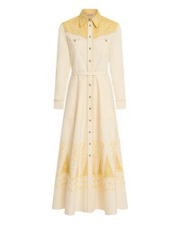 Robe longue Melina - Milk & Custard
