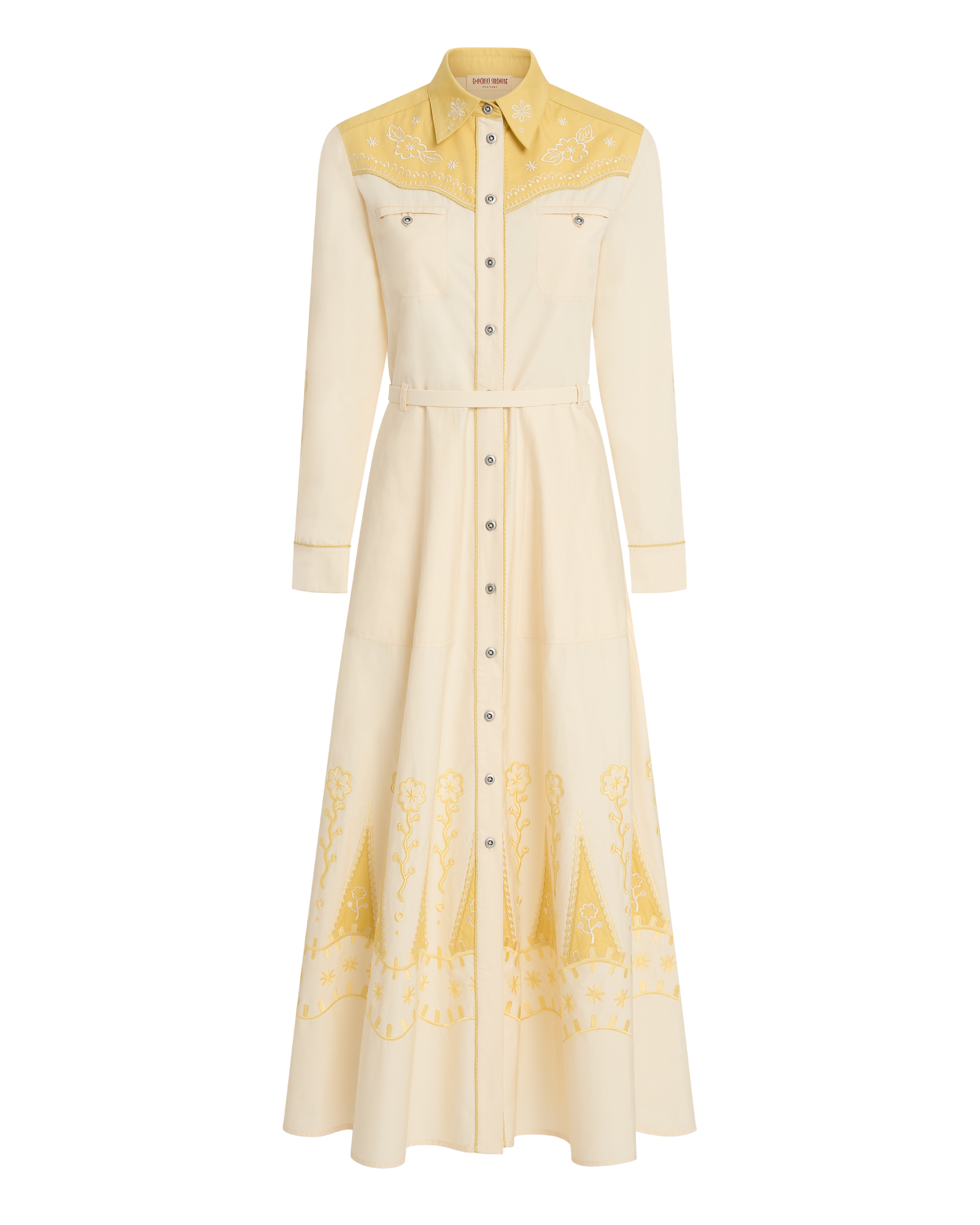 Robe longue Melina - Milk & Custard