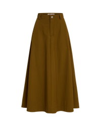 Lucrezia maxi skirt - Tobacco