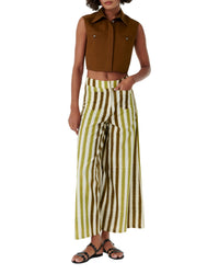 Caterina sleeveless top - Tobacco