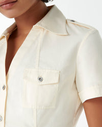 Chemise Selena à manches courtes - Milk