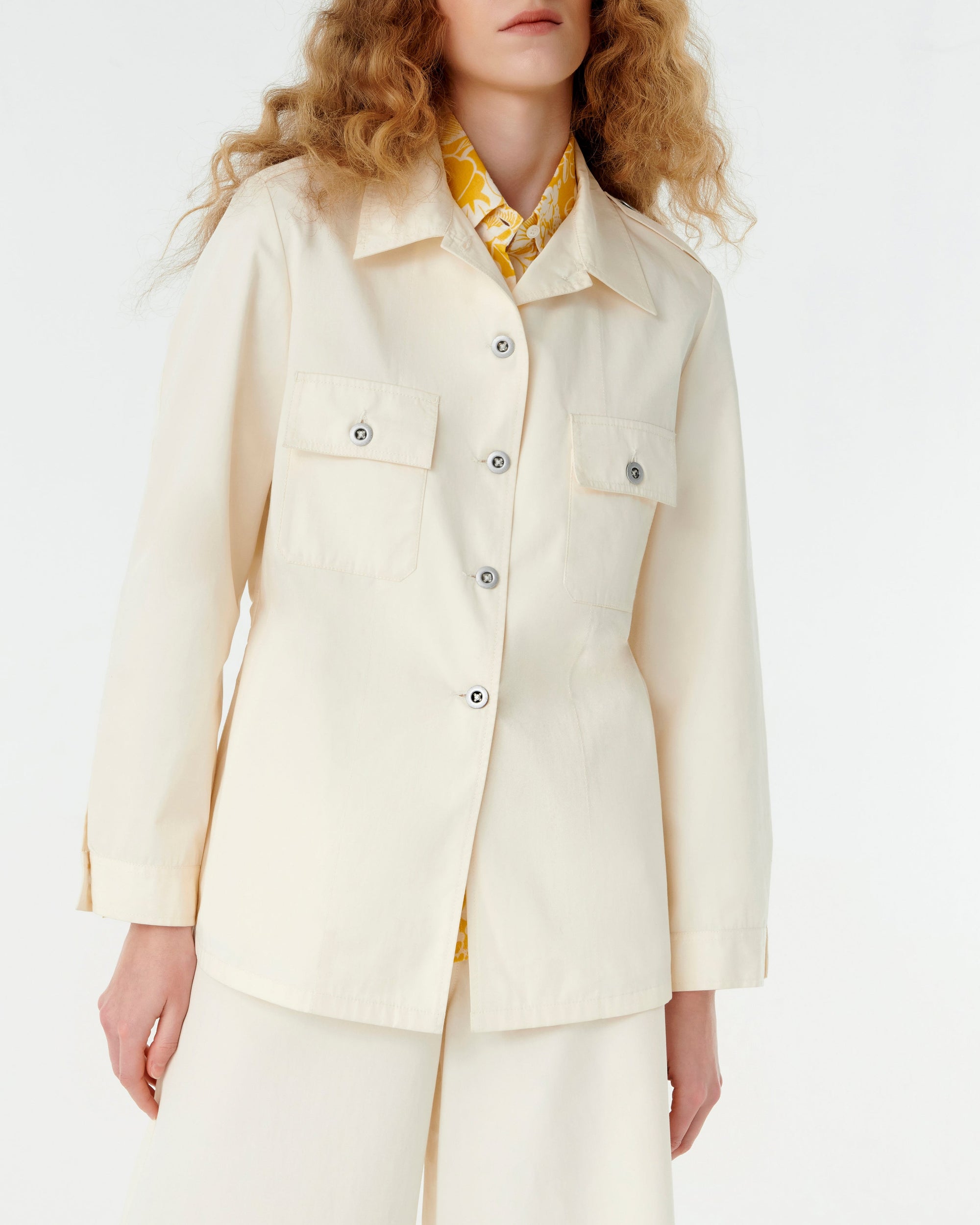 Veste Malia à boutons - Milk