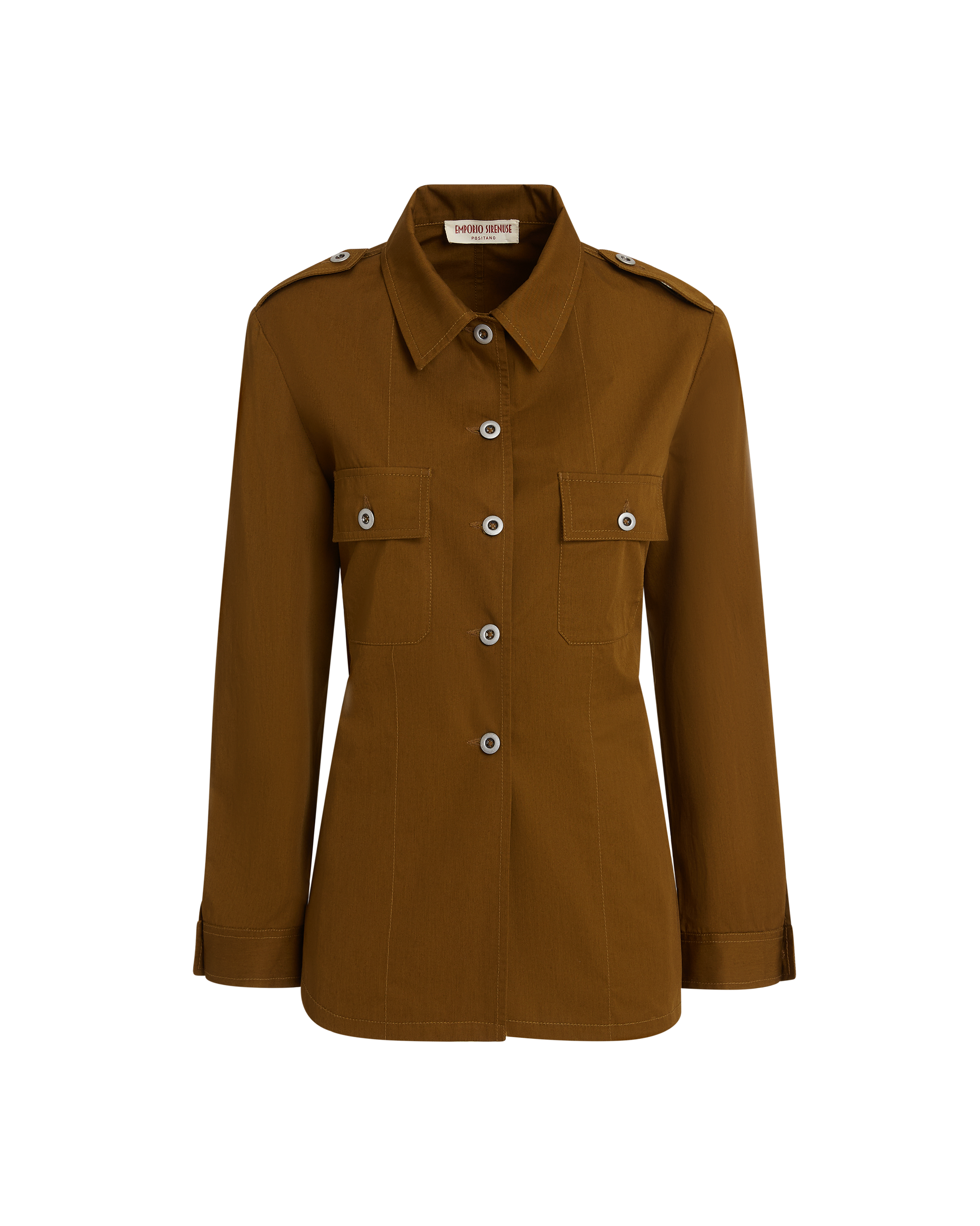 Veste Malia à boutons - Tobacco