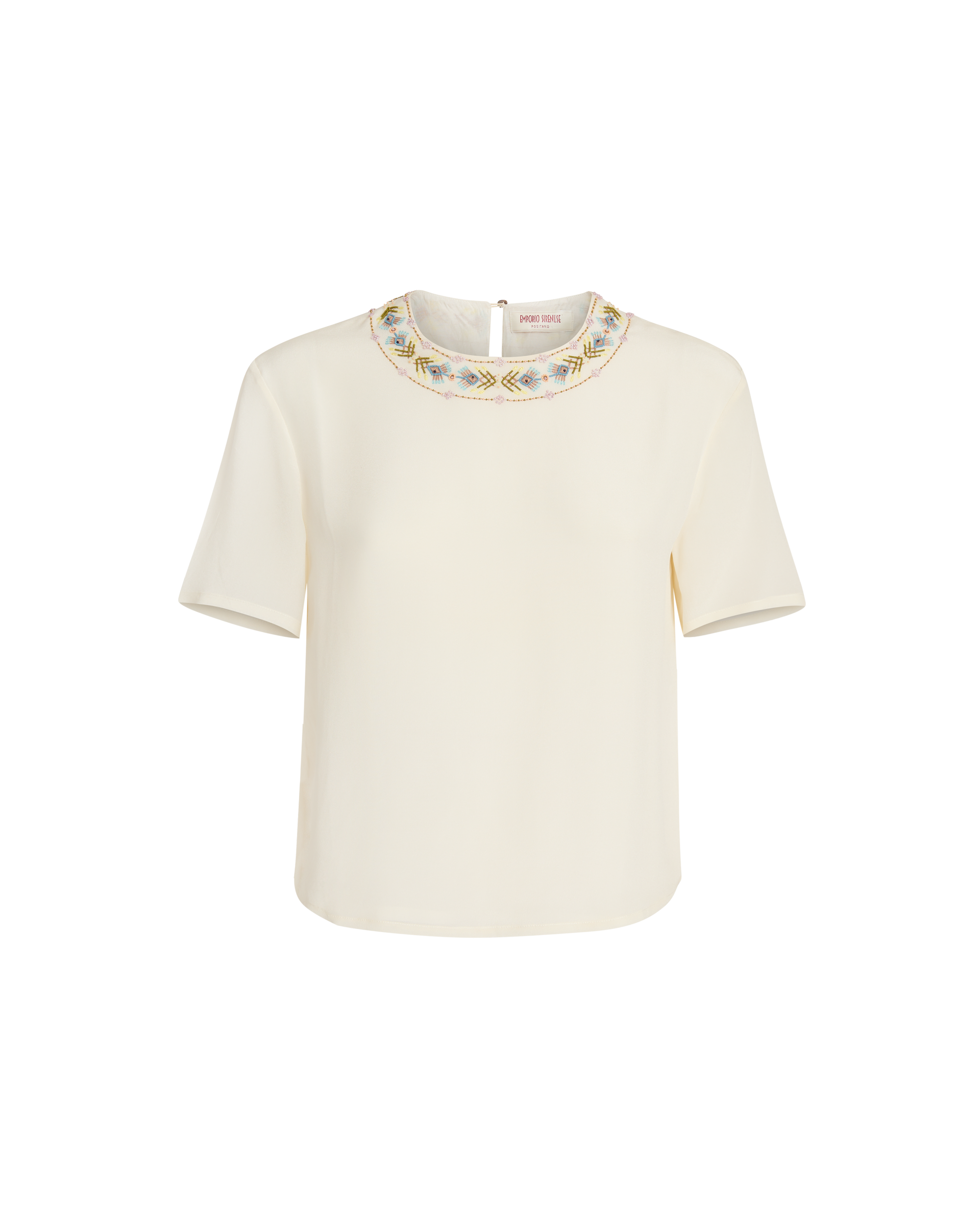 Gabrielle silk top - Ivory