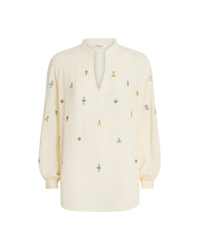 Ilizia silk blouse - Ivory
