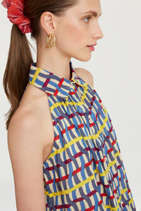 RECO PRIX : 97,5 // Ava Shirt Amer Strings Blue