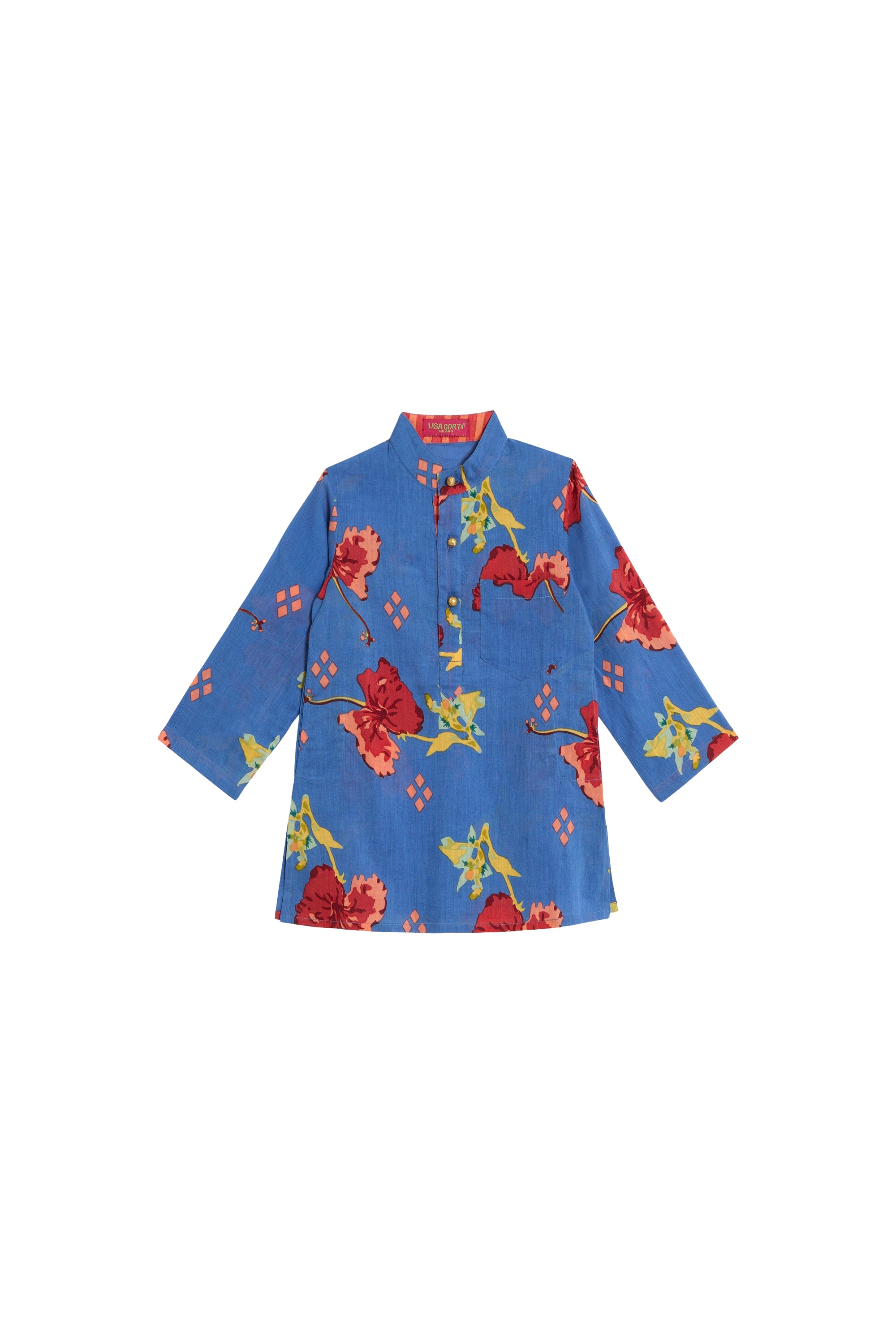 Children's cotton tunic - Blue