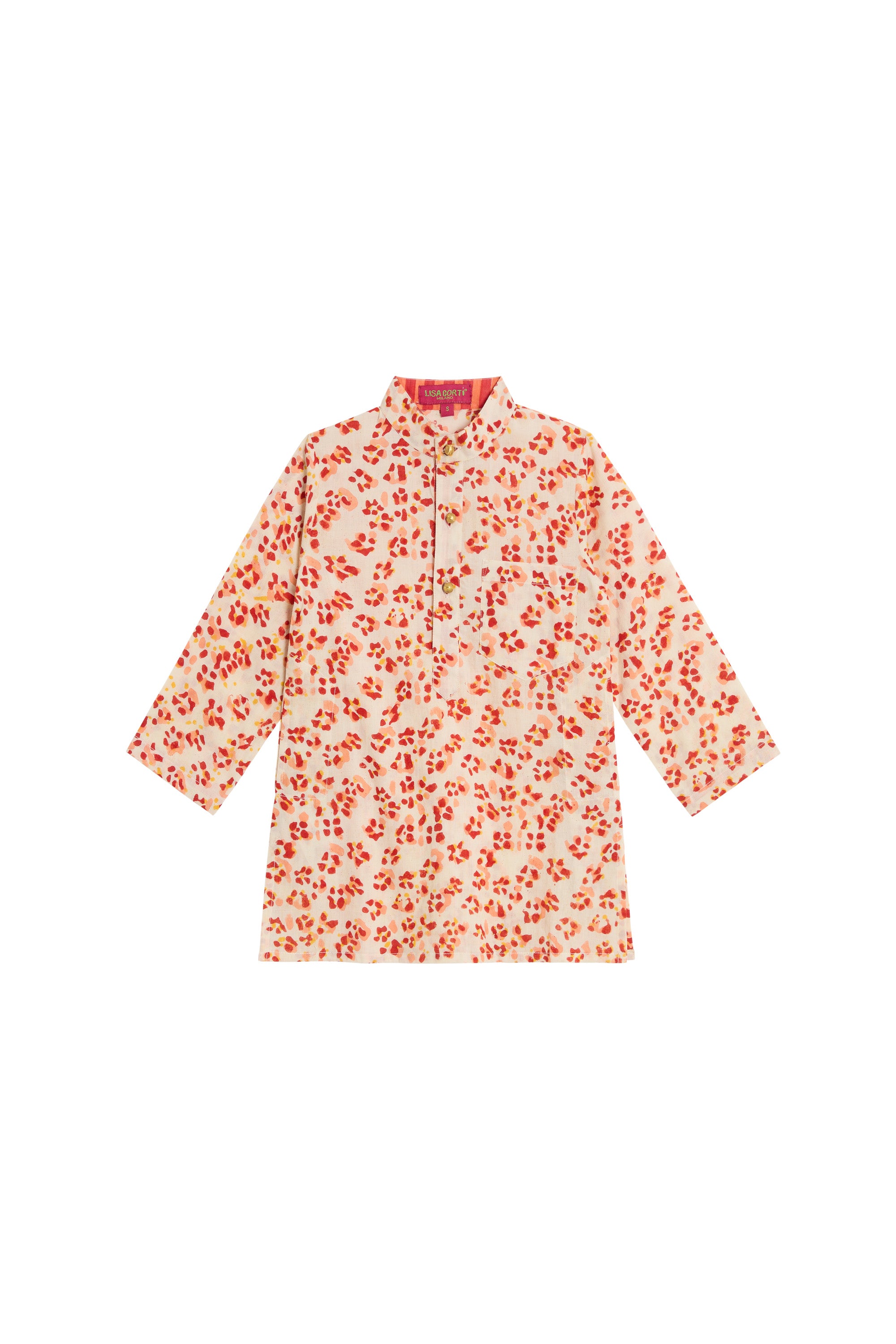 RECO PRIX : 45,5 // Baby Kurta Leopard Touch Small Red