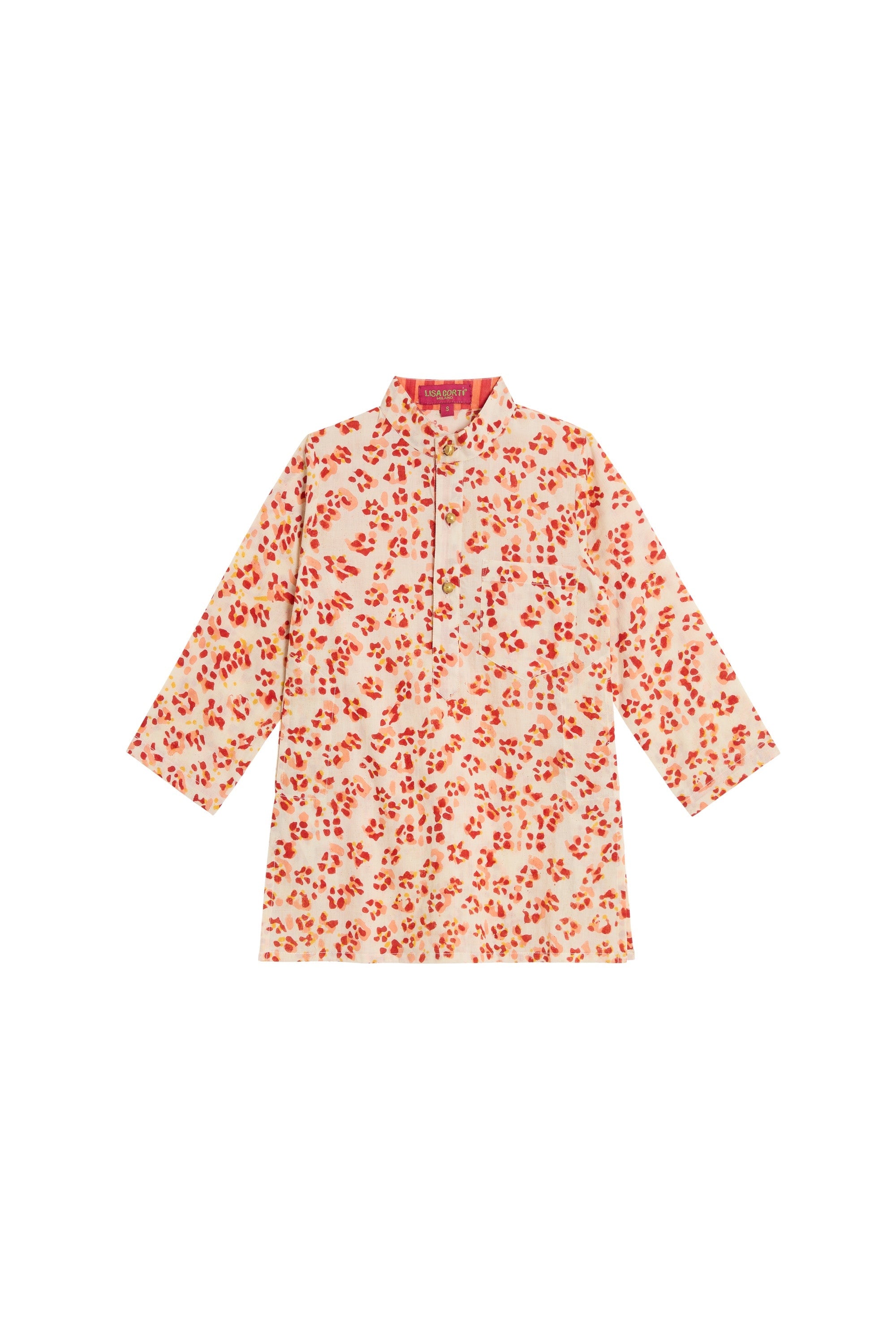 Children’s cotton tunic – Red
