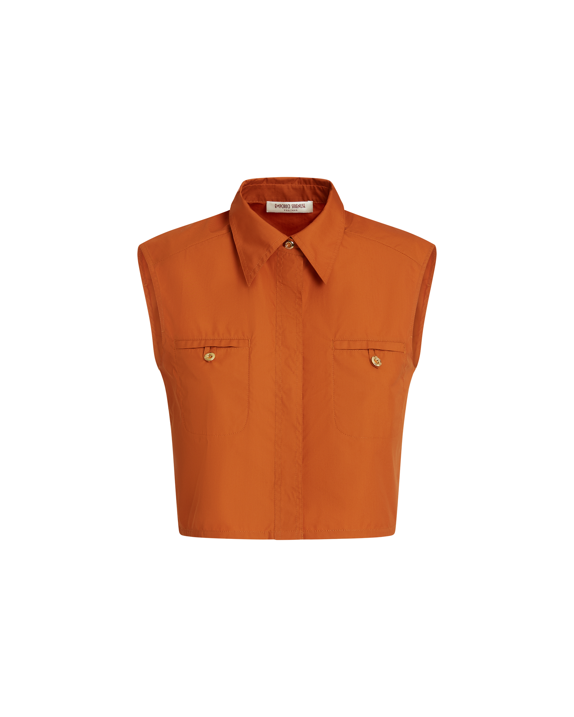 Top court Caterina sans manches - Cinnamon