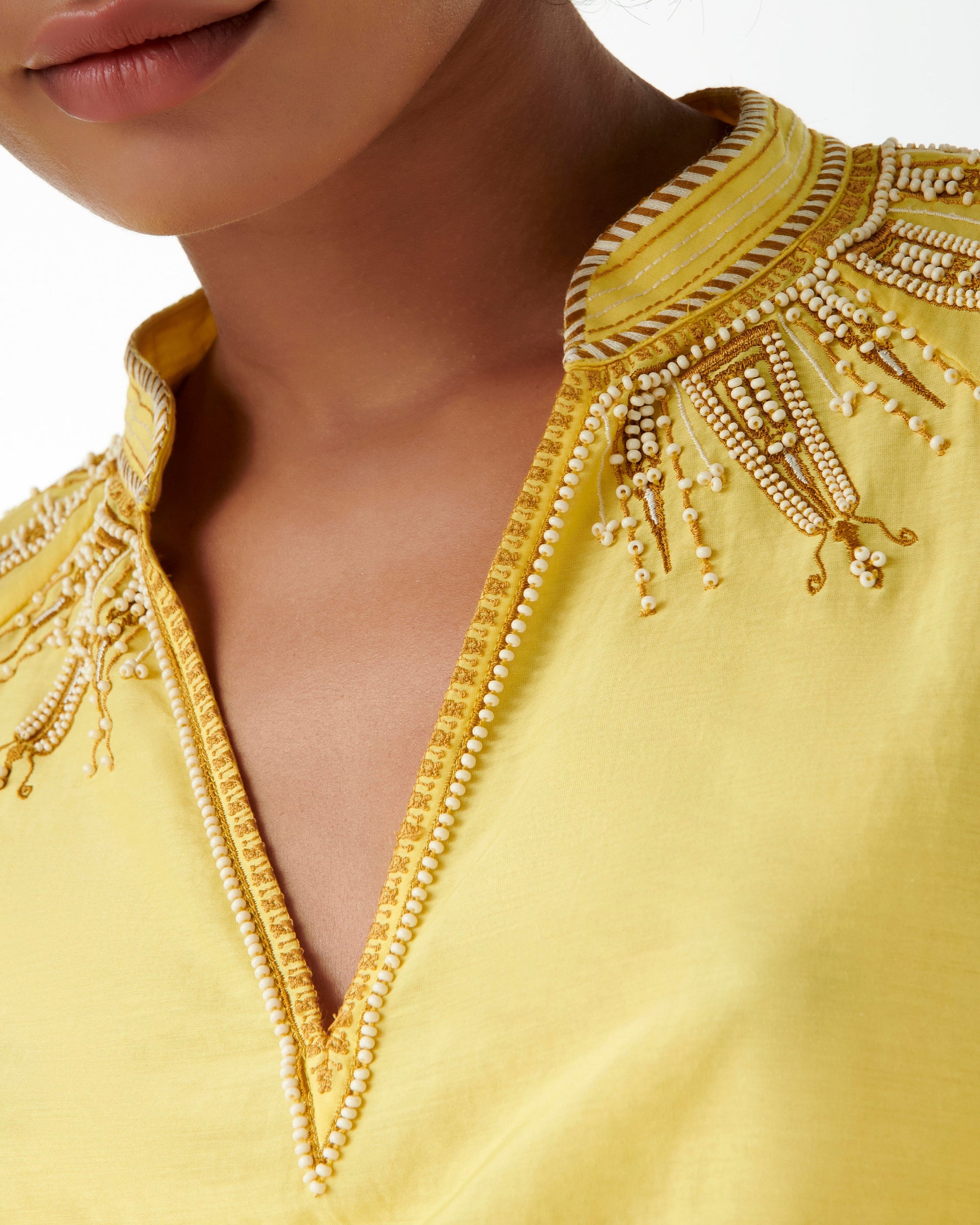 Blouse Ilizia en lin - Lemon