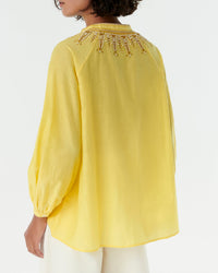 Blouse Ilizia en lin - Lemon