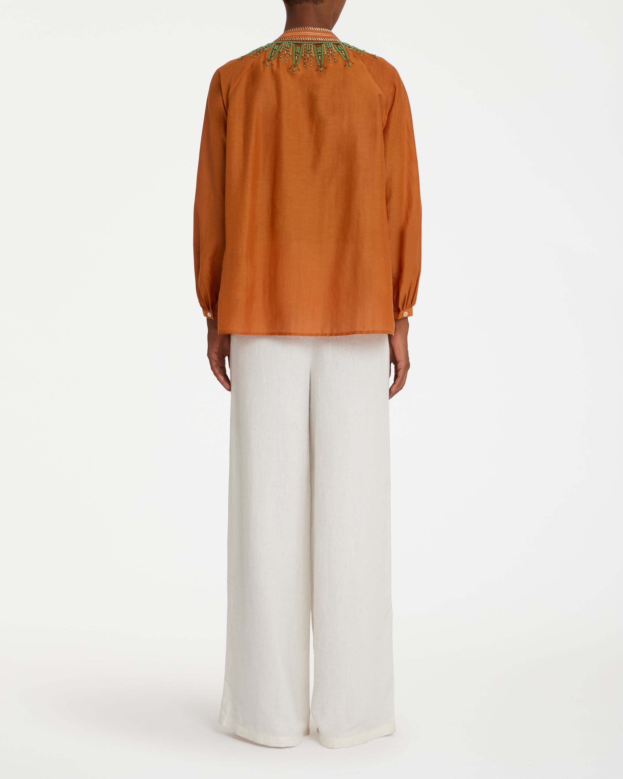 Blouse Ilizia en lin - Cinnamon