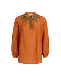 Blouse Ilizia en lin - Cinnamon