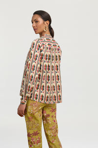 RECO PRIX : 97,5 // Batumi Shirt Amer Ikat Blue