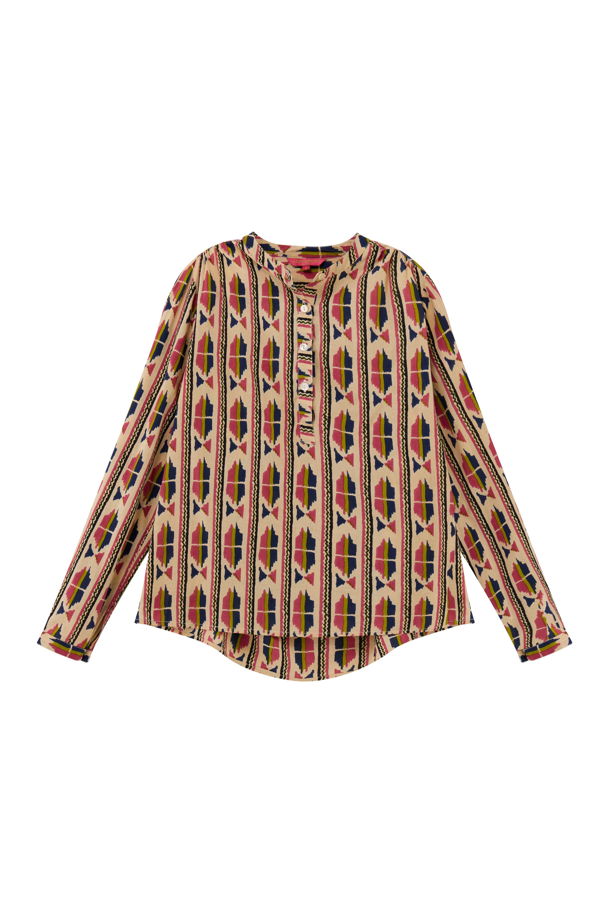RECO PRIX : 97,5 // Batumi Shirt Amer Ikat Blue