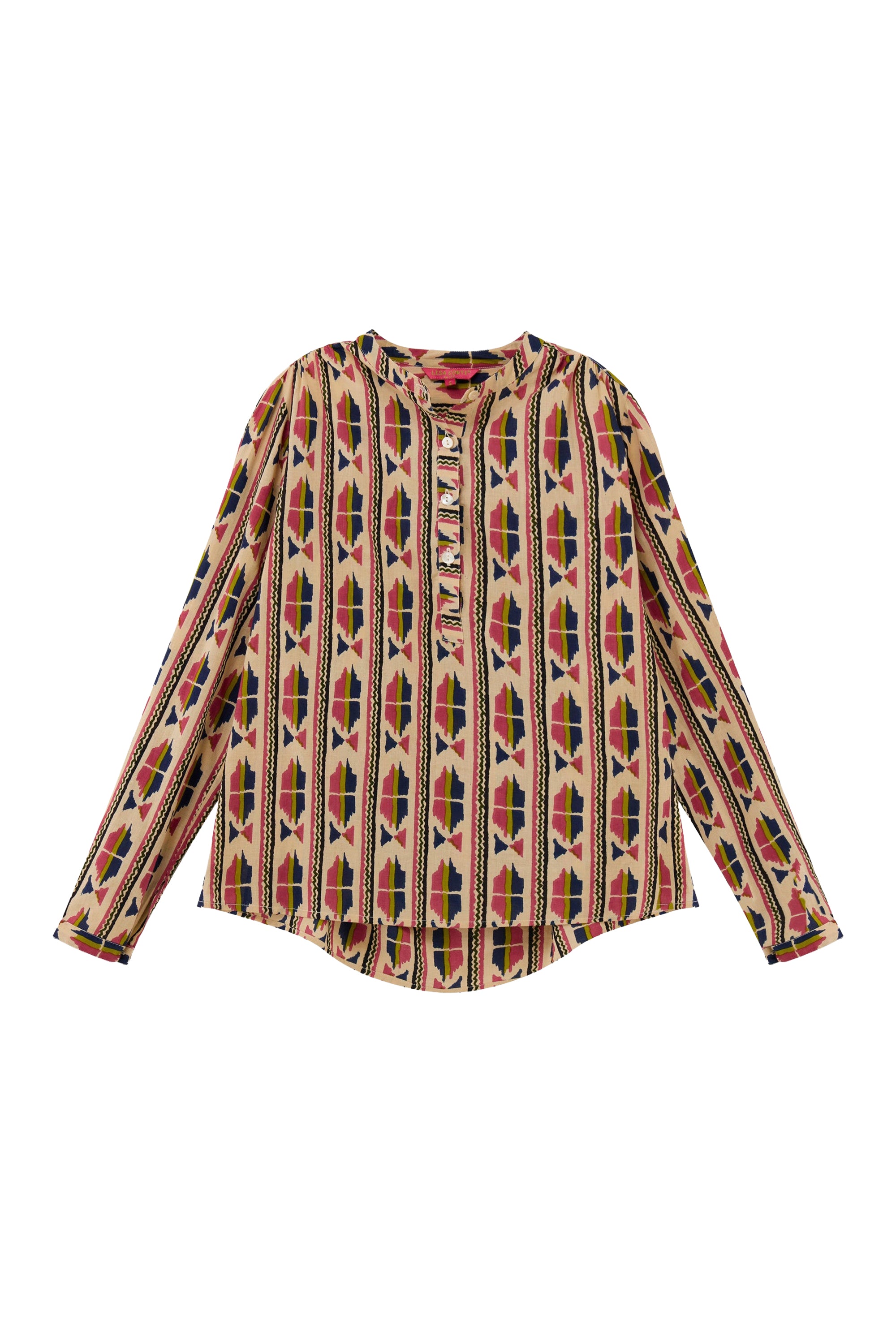 Batumi cotton shirt - Blue