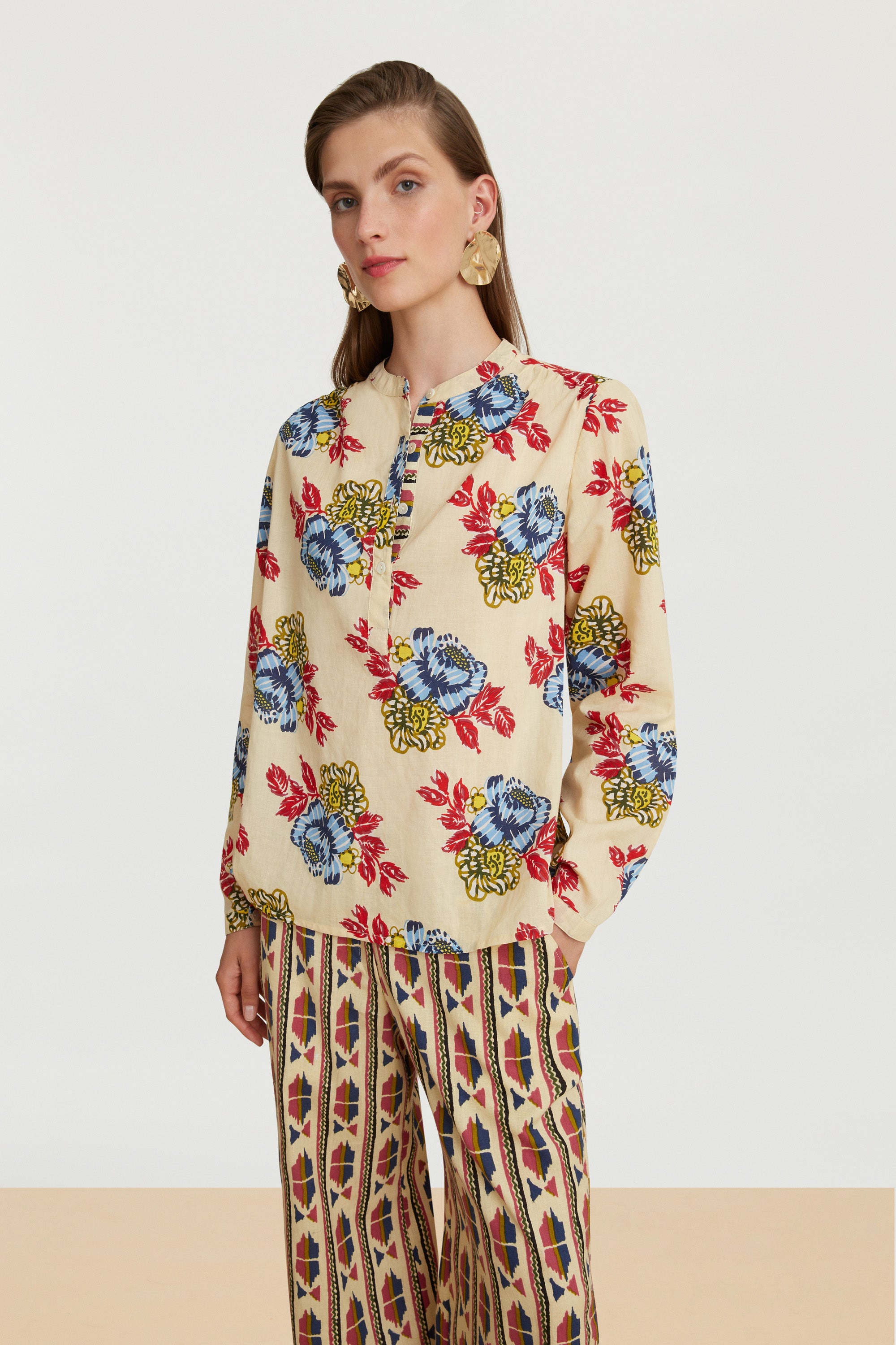 RECO PRIX : 97,5 // Batumi Shirt Amer Roses Cream