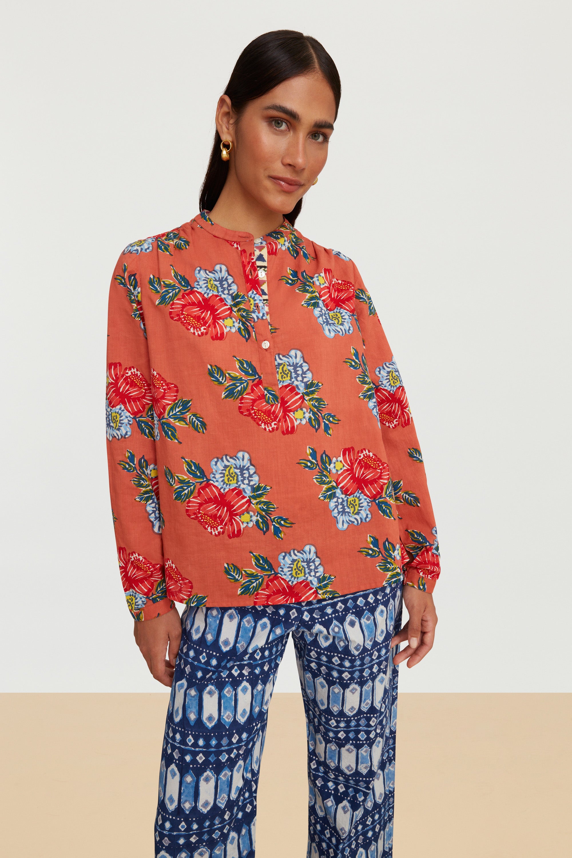 RECO PRIX : 97,5 // Batumi Shirt Amer Roses Old Pink