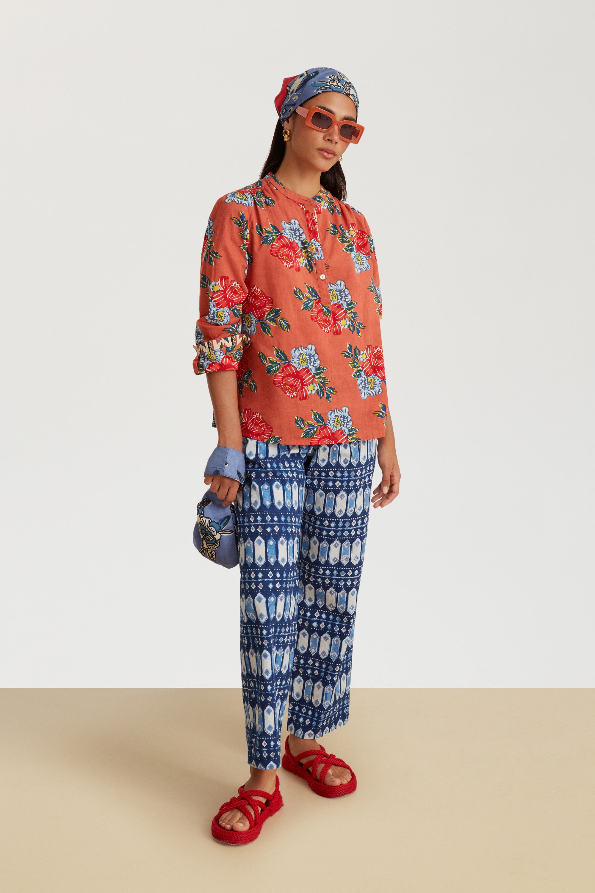 RECO PRIX : 97,5 // Batumi Shirt Amer Roses Old Pink