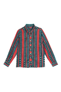 RECO PRIX : 190 // Bella Shirt Aymara Stripes Geranium