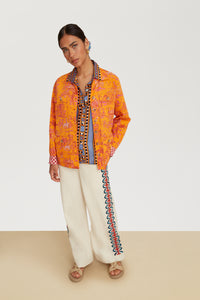 RECO PRIX : 190 // Bella Shirt Aymara Stripes Plumbago