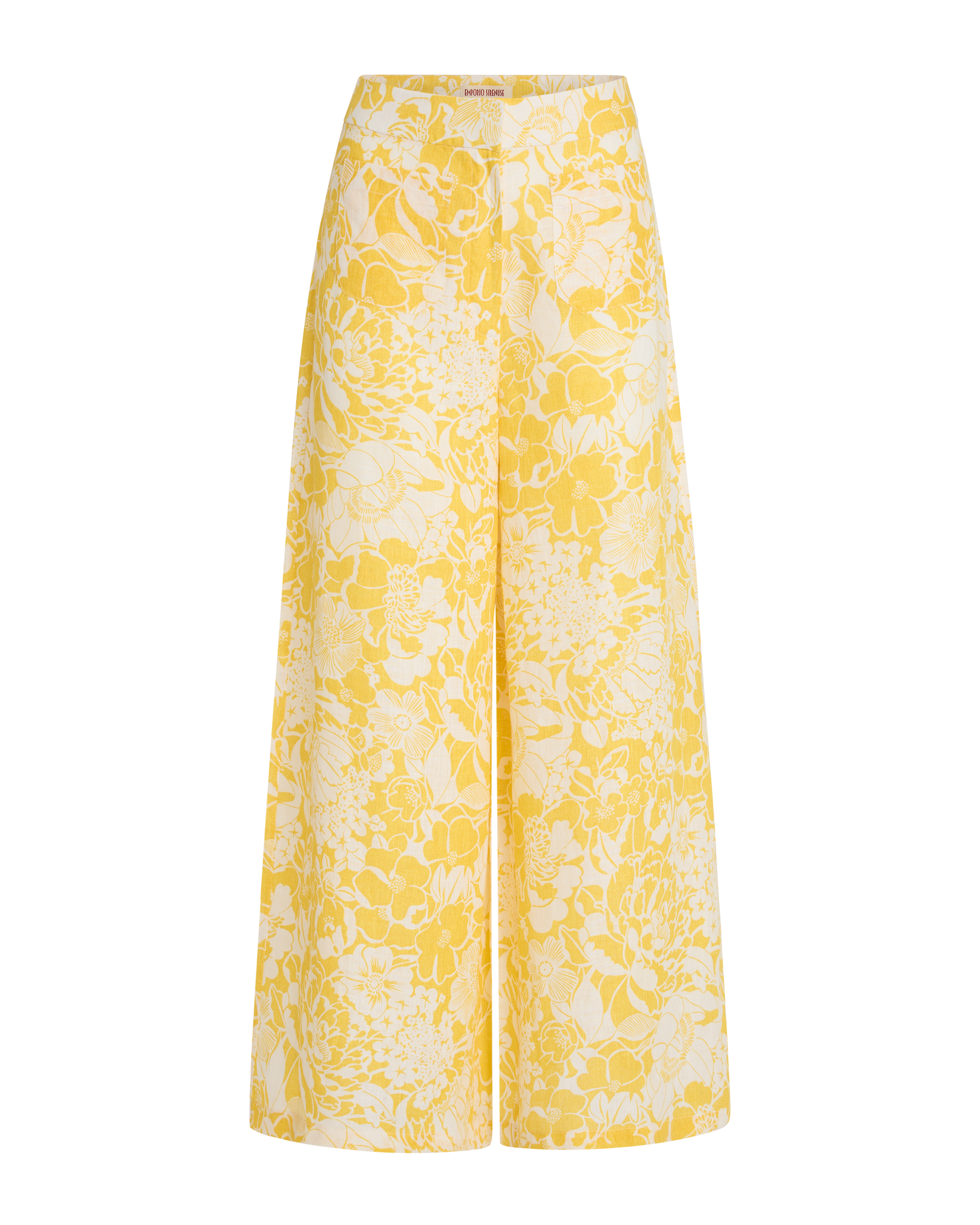 Pantalon en lin - Yellow