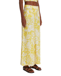Pantalon en lin - Yellow