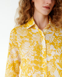 Chemise Patricia à manches longues - Yellow