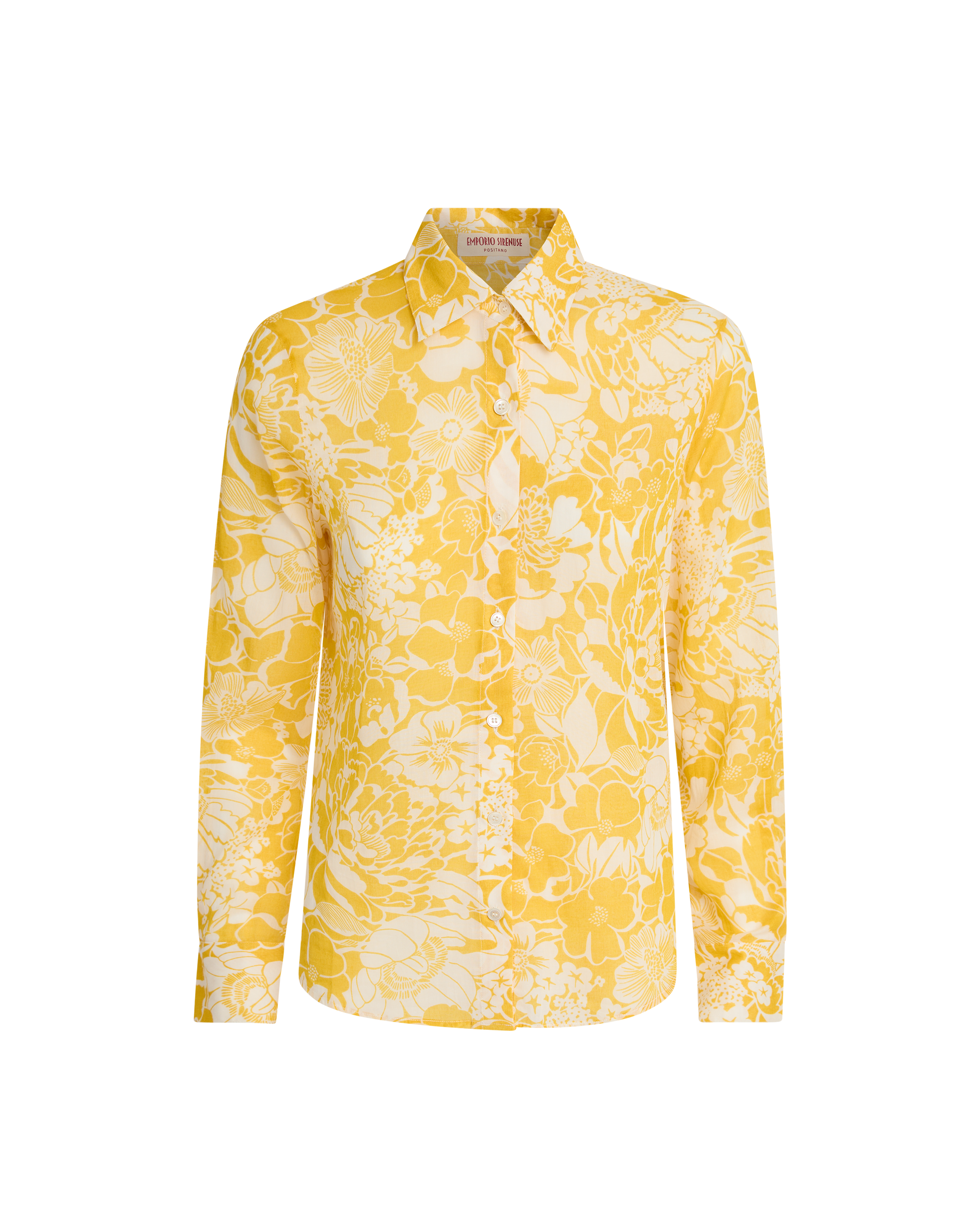 Chemise Patricia à manches longues - Yellow