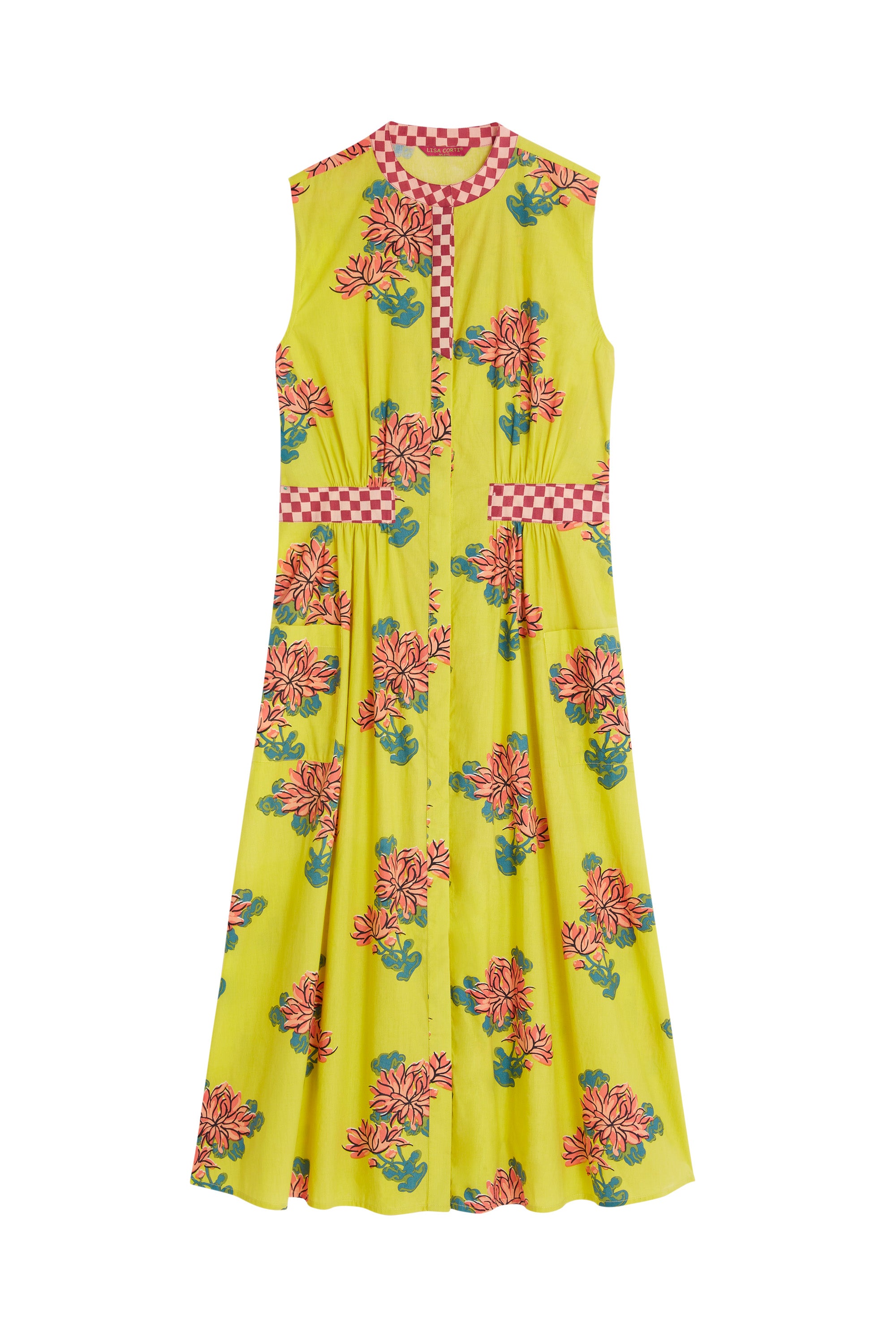 RECO PRIX : 165 // Blumen Dress Kimono Crisantemo Lemon