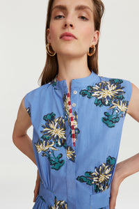 RECO PRIX : 165 // Blumen Dress Kimono Crisantemo Plumbago