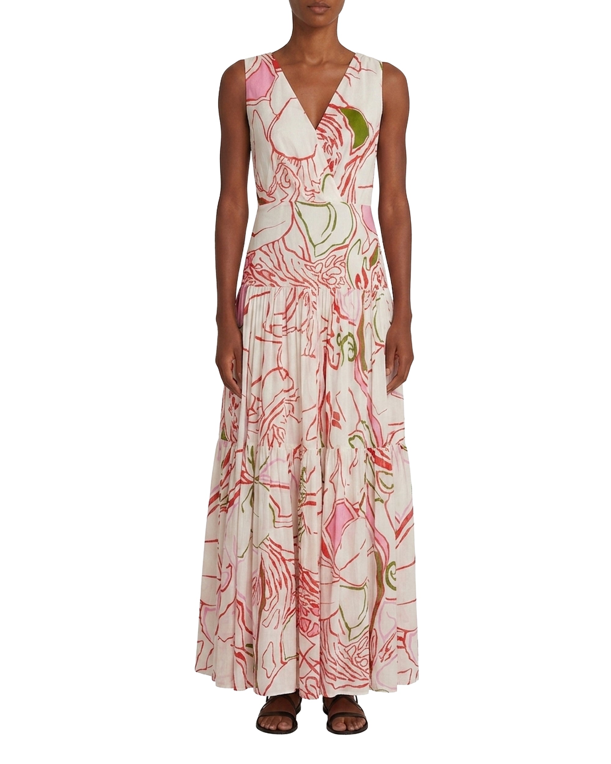 Robe longue Antheia - Red