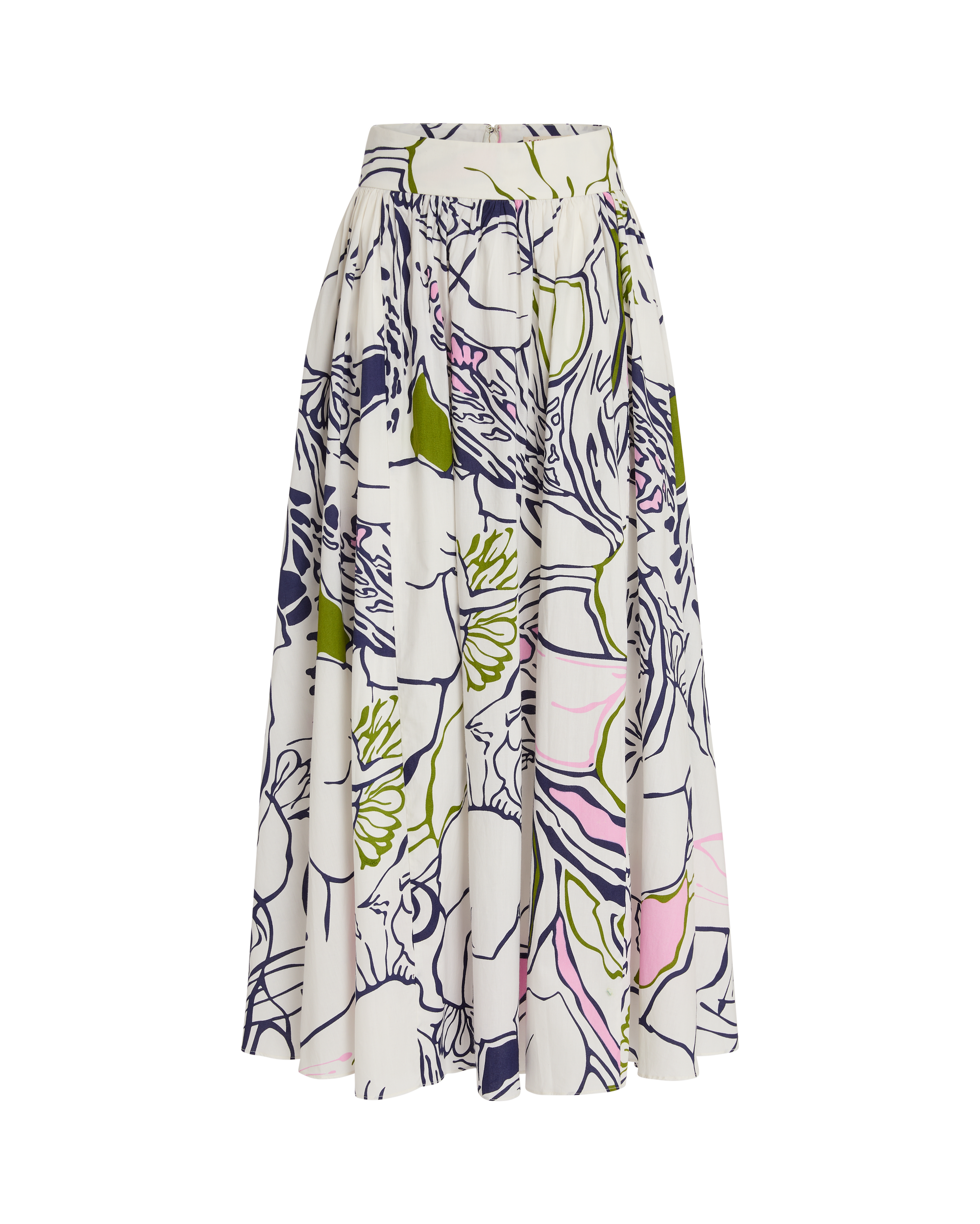 Ombretta maxi skirt - Blue