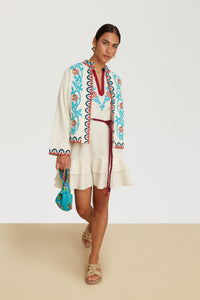 RECO PRIX : 155 // Cherry Mini Dress Ivory