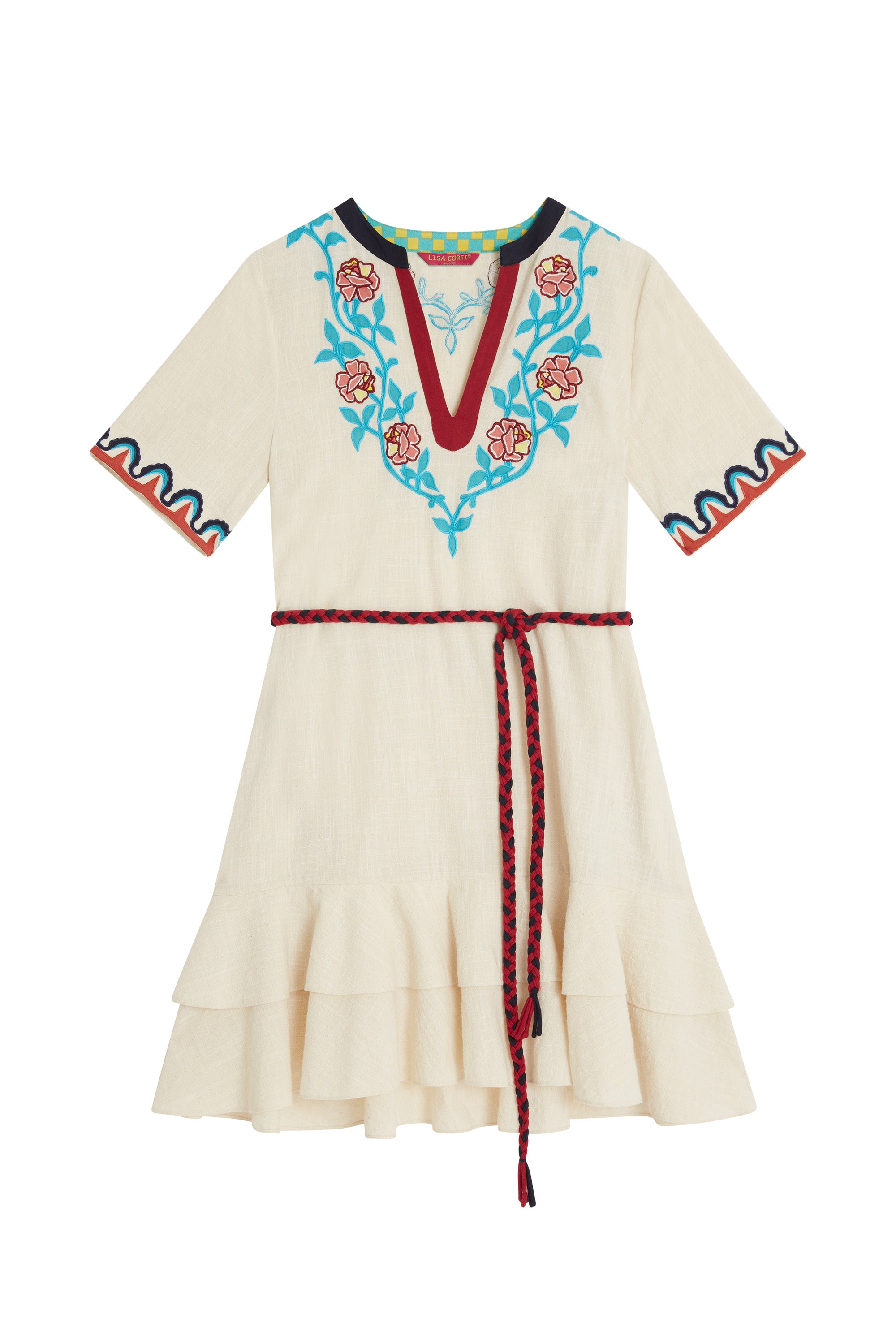 RECO PRIX : 155 // Cherry Mini Dress Ivory
