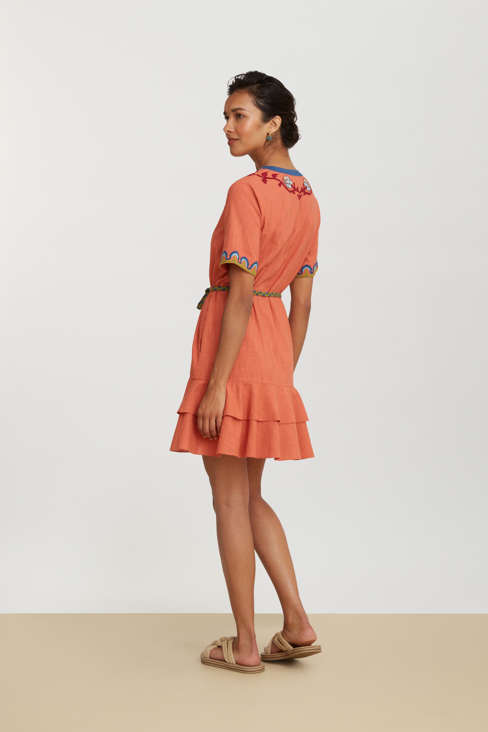 RECO PRIX : 155 // Cherry Mini Dress Old Pink