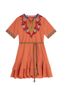 RECO PRIX : 155 // Cherry Mini Dress Old Pink