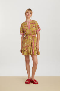 RECO PRIX : 185 // Cherry Dress Toile De Jouy Chutney