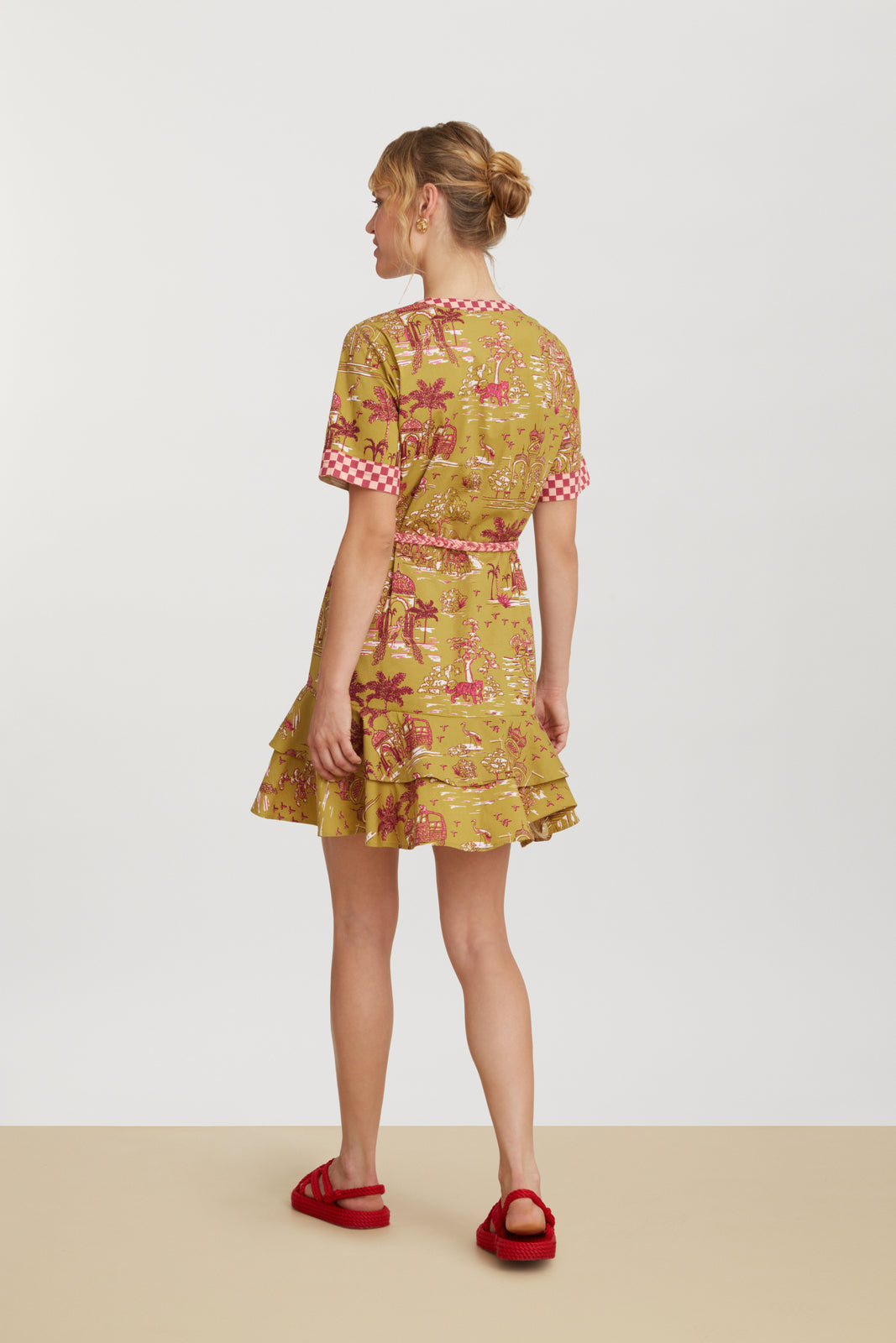 RECO PRIX : 185 // Cherry Dress Toile De Jouy Chutney