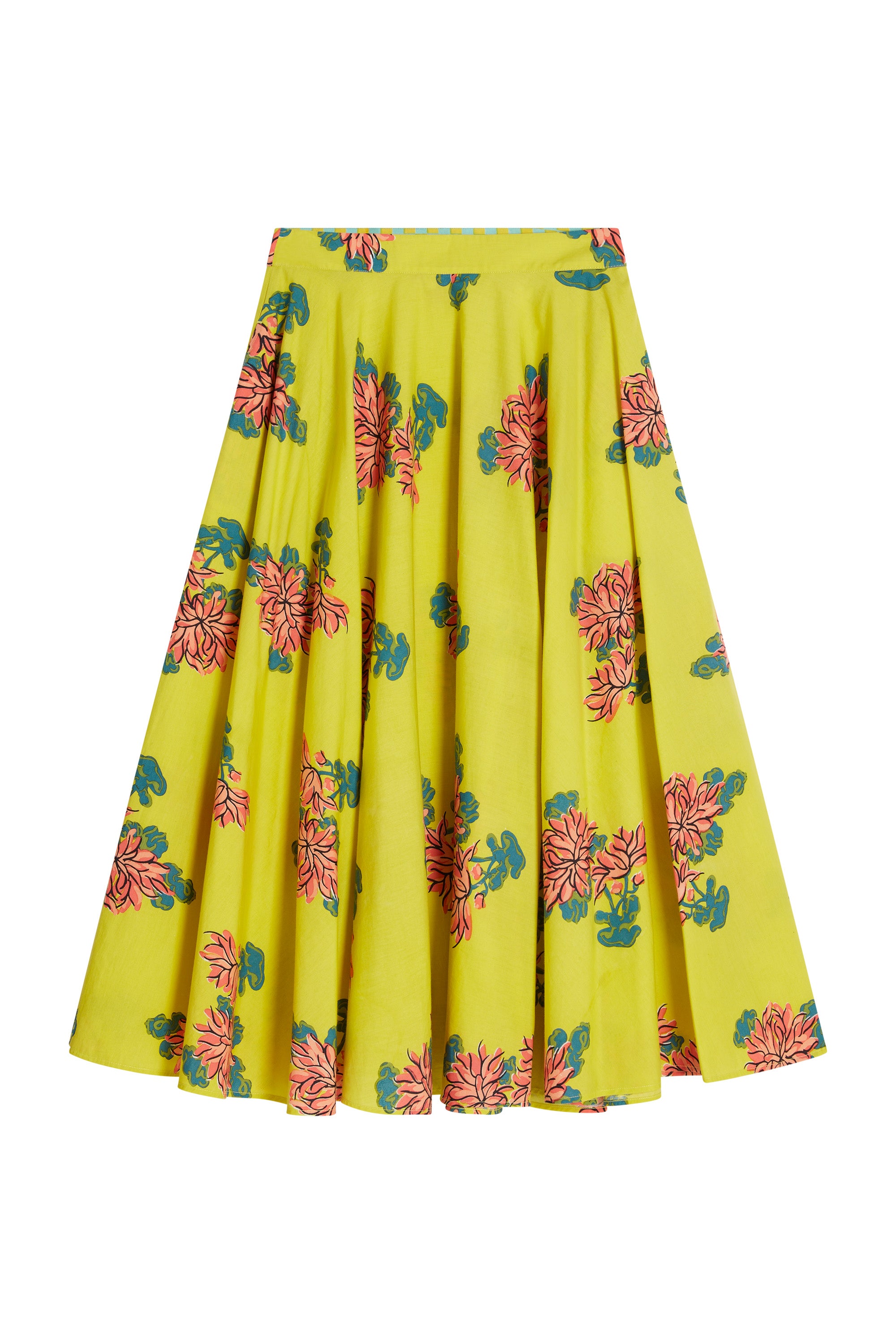 RECO PRIX : 152,5 // Circle Skirt Kimono Crisantemo Lemon