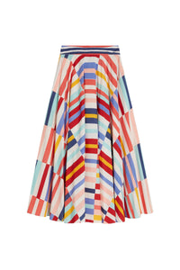 Jupe Circle en coton - Multicolor