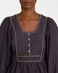 Paule silk blouse - Blue