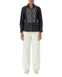 Chemise Cassandra en lin - Blue