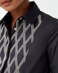 Chemise Cassandra en lin - Blue