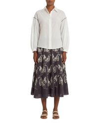 Tiger long sleeve shirt - Ivory